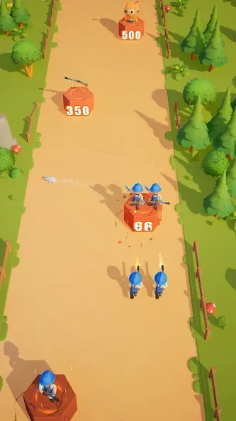 Mars Loot Run [MOD: неограниченные ресурсы и мощное оружие] на Андроид — скриншот 2