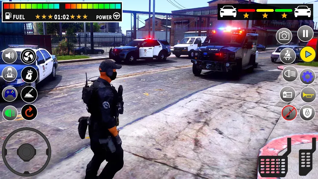 Police Games Simulator: PGS 3d [MOD: безлимитные деньги и все машины открыты] — Скачать бесплатно (APK) — скриншот 2