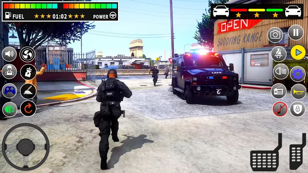 Police Games Simulator: PGS 3d [MOD: безлимитные деньги и все машины открыты] — Скачать бесплатно (APK) — скриншот 3
