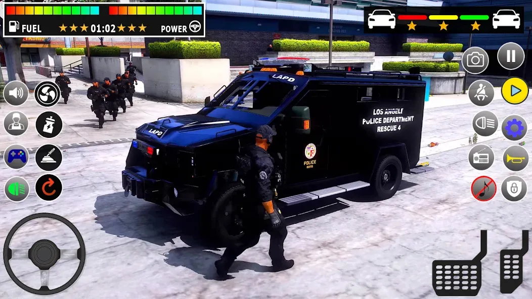 Police Games Simulator: PGS 3d [MOD: безлимитные деньги и все машины открыты] — Скачать бесплатно (APK) — скриншот 4