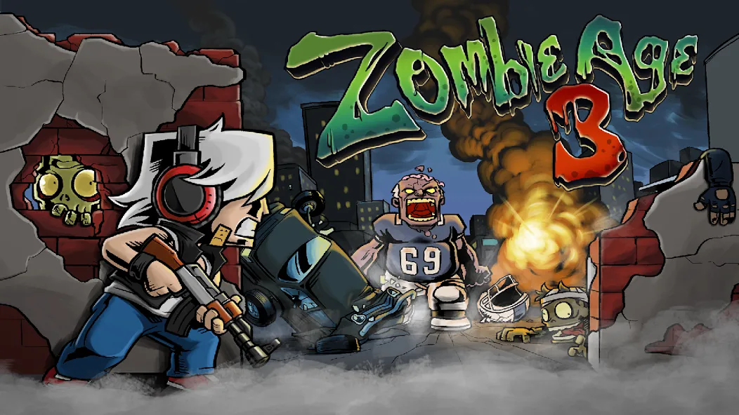 Zombie Age 3 Premium: Survival [MOD: без рекламы и много денег] последняя версия — скриншот 1