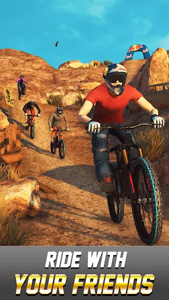Взломанная Bike Unchained 2 [MOD: безлимитные деньги и все трассы открыты] на Андроид — скриншот 4