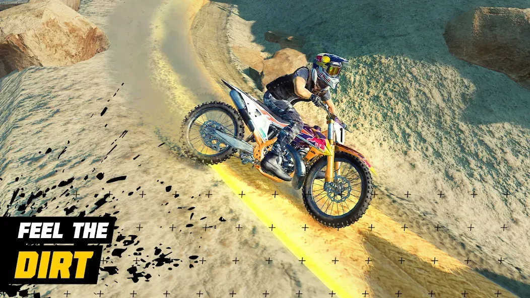 Dirt Bike Unchained: MX Racing [MOD: безлимитные деньги и открыты все байки] последняя версия — скриншот 4