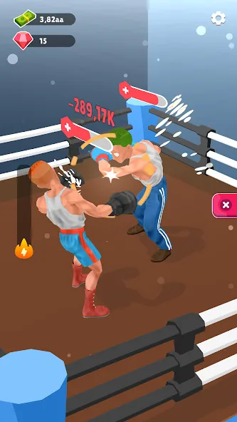 Скачать Tap Punch - 3D Boxing [MOD: безлимитные деньги и урон] на телефон — скриншот 2