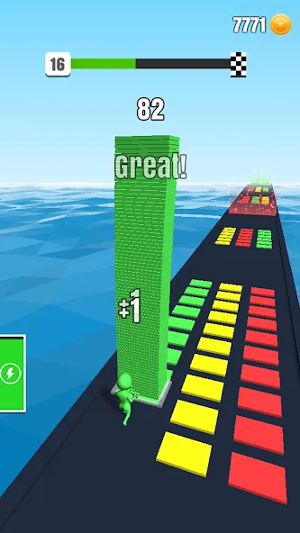 Stack Colors! [MOD: безлимитные деньги и все скины] — Скачать бесплатно (APK) — скриншот 1