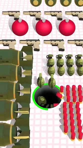Скачать взлом Attack Hole - Black Hole Games [MOD: безлимитные монеты и открыты все уровни] — скриншот 3