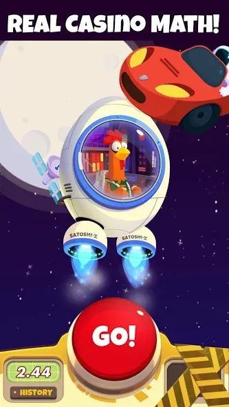 Взломанная Chicken or Crash! Win Bitcoin. [MOD: безлимитные биткоины и жизни] на Андроид — скриншот 4