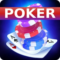 Скачать Poker Offline: Texas Holdem [MOD: безлимитные фишки и всё открыто] на телефон