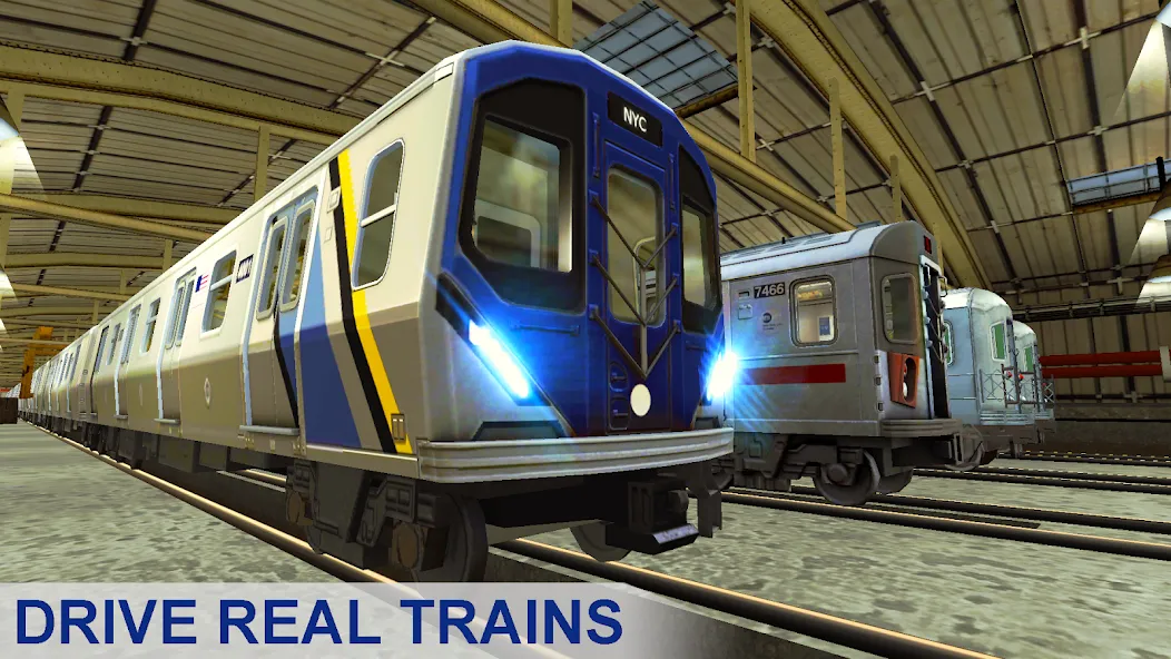 Subway Train Simulator [MOD: безлимитные деньги и все поезда] последняя версия — скриншот 1