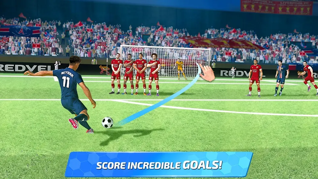 Soccer Star 24 Super Football [MOD: безлимитные деньги и энергия] (Бесплатно / APK) — скриншот 1