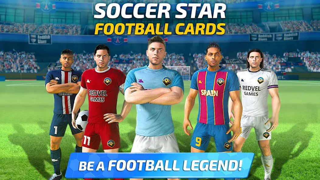 Soccer Star 24 Super Football [MOD: безлимитные деньги и энергия] (Бесплатно / APK) — скриншот 4