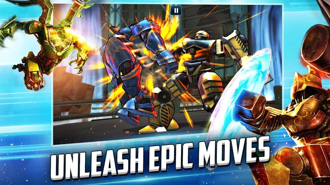 Скачать Ultimate Robot Fighting [MOD: безлимитные деньги и энергия] — скриншот 2