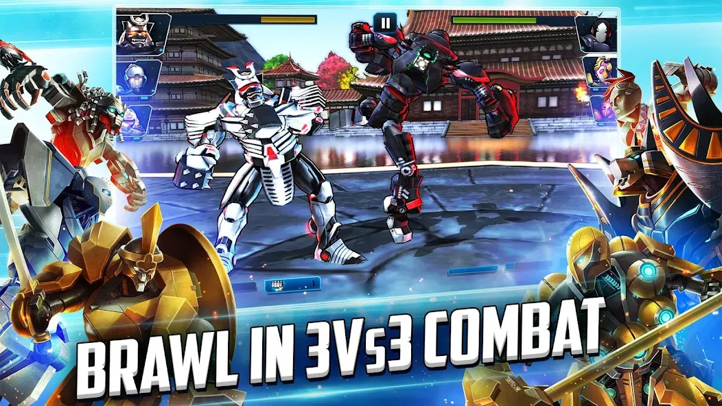 Скачать Ultimate Robot Fighting [MOD: безлимитные деньги и энергия] — скриншот 3