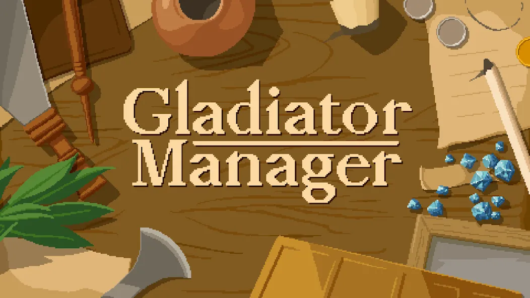 Gladiator manager [MOD: безлимитные деньги и ресурсы] (Бесплатно / APK) — скриншот 1