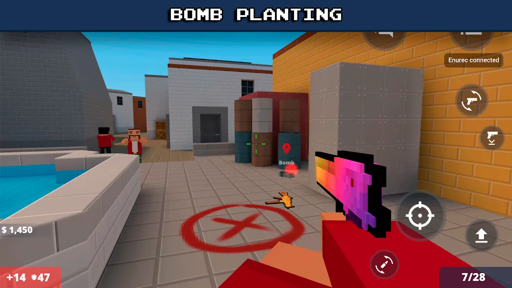 Block Strike: Online Shooter [MOD: безлимитные монеты и всё оружие] (Бесплатно / APK) — скриншот 3