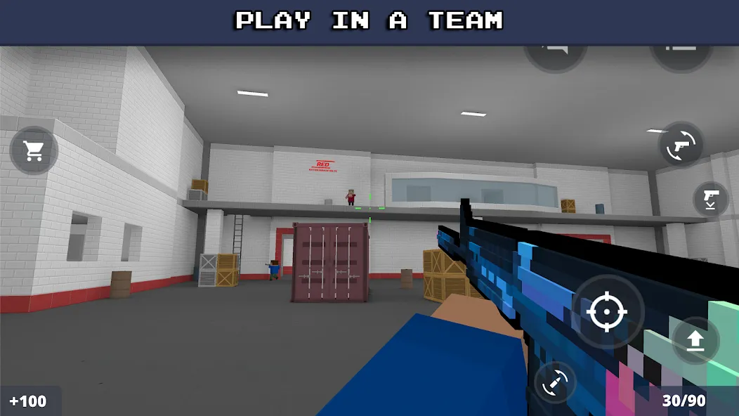 Block Strike: Online Shooter [MOD: безлимитные монеты и всё оружие] (Бесплатно / APK) — скриншот 5