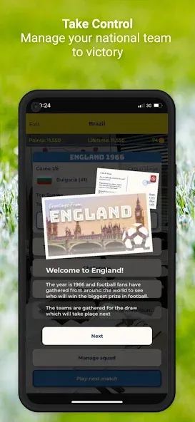 Взломанная International Football Manager [MOD: безлимитные деньги и все команды открыты] на Андроид — скриншот 4