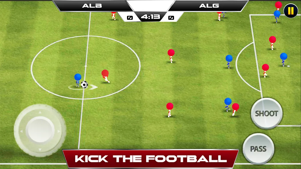 Stickman Soccer Football Game [MOD: безлимитные монеты и открыты все команды] последняя версия — скриншот 4