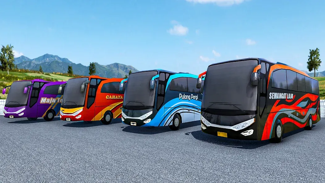 Highway Bus Simulator Bus Game [MOD: безлимитное топливо и все автобусы открыты] (Бесплатно / APK) — скриншот 3