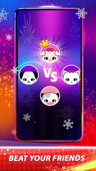 Скачать взлом Magic Pink Tiles: Piano Game [MOD: без рекламы и все песни открыты] — скриншот 4