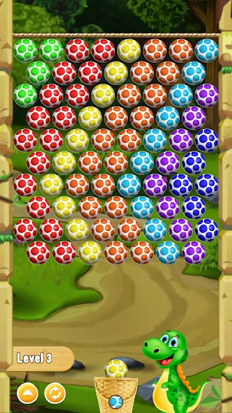 Скачать взлом Shoot Dinosaur Eggs [MOD: безлимитные монеты и жизни] — скриншот 3
