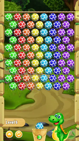 Скачать взлом Shoot Dinosaur Eggs [MOD: безлимитные монеты и жизни] — скриншот 5