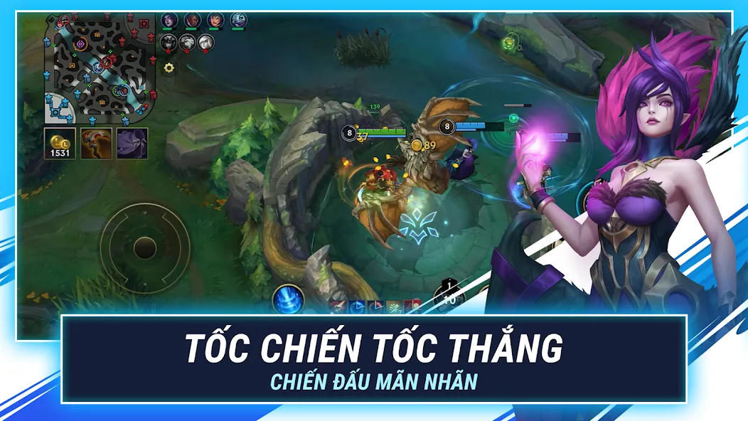 LMHT: Tốc Chiến [MOD: безлимитные монеты и усиленные герои] — Скачать бесплатно (APK) — скриншот 3