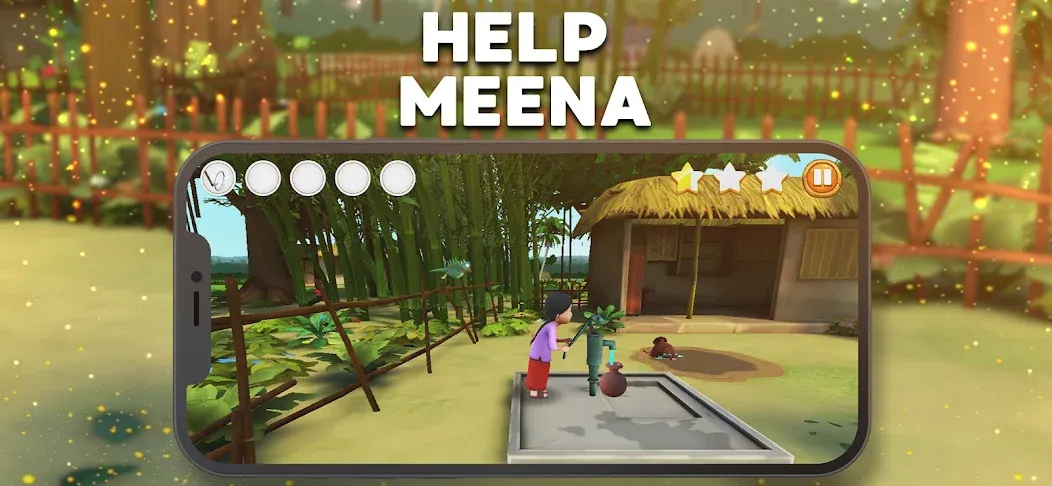 Скачать взлом Meena Game 2 [MOD: безлимитные монеты и открыты уровни] — скриншот 4