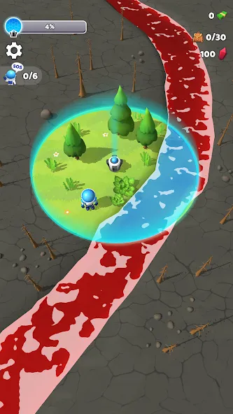 Скачать Life Bubble - My Little Planet [MOD: много денег и ресурсов] — скриншот 3