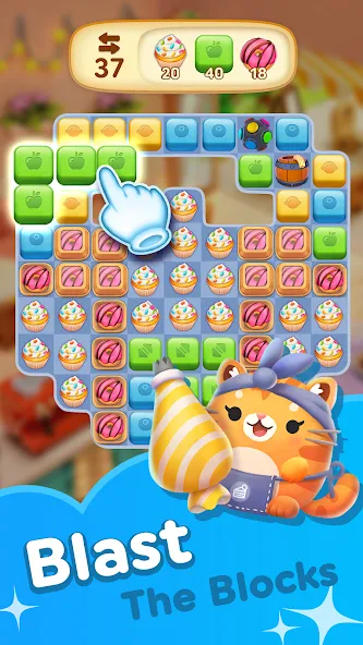Chum Chum Blast [MOD: безлимитные жизни и усиленный взрыв] (Бесплатно / APK) — скриншот 1