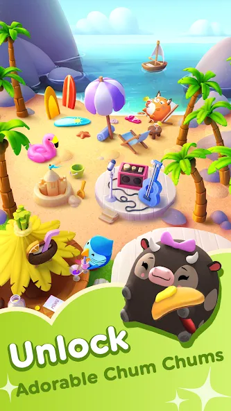 Chum Chum Blast [MOD: безлимитные жизни и усиленный взрыв] (Бесплатно / APK) — скриншот 2