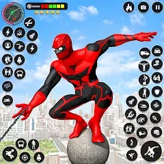 Скачать взлом Spider Rope Games - Crime Hero [MOD: безлимитные деньги и открыты все уровни]