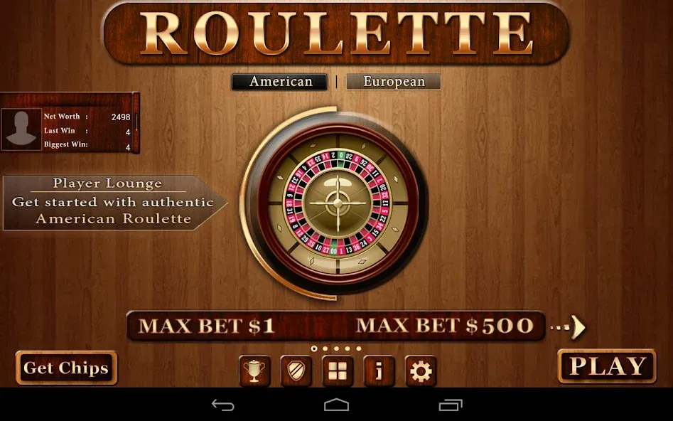 Roulette - Casino Style! [MOD: безлимитные фишки и выигрышные ставки] на Андроид — скриншот 4