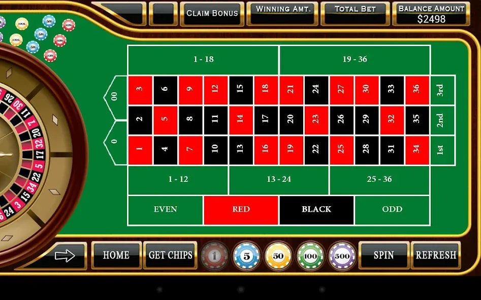 Roulette - Casino Style! [MOD: безлимитные фишки и выигрышные ставки] на Андроид — скриншот 5