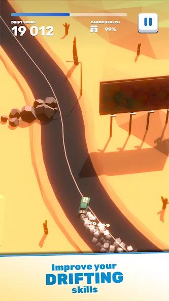 Скачать Tofu Drifter [MOD: безлимитные деньги и открыты все машины] — скриншот 3