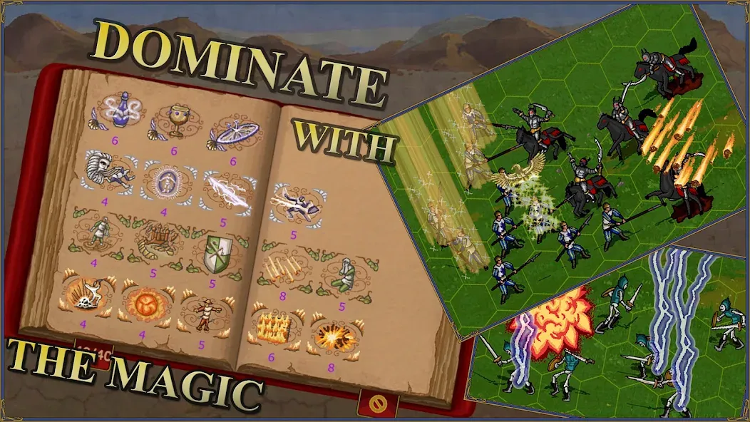 Heroes of Might: Magic arena 3 [MOD: безлимитные ресурсы и все герои] — Скачать бесплатно (APK) — скриншот 2