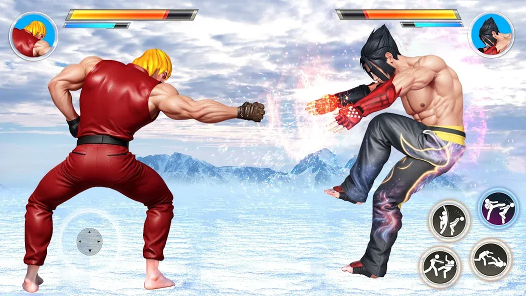 Kung Fu Karate Fighting Games [MOD: безлимитные деньги и энергия] последняя версия — скриншот 4