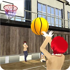 Скачать School Basket [MOD: безлимитные деньги и разблокировано всё] на телефон