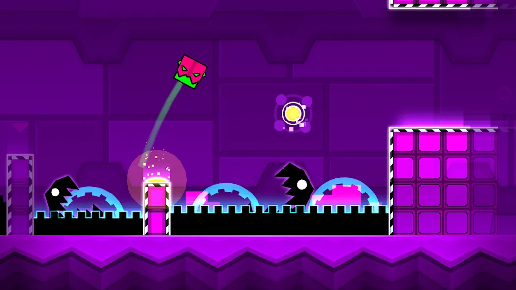 Geometry Dash Meltdown [MOD: открыты все уровни и скины] (Бесплатно / APK) — скриншот 1