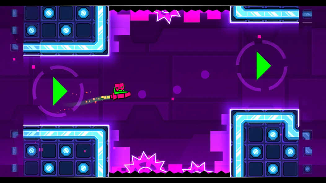 Geometry Dash Meltdown [MOD: открыты все уровни и скины] (Бесплатно / APK) — скриншот 3