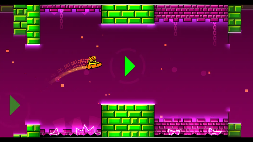Geometry Dash Meltdown [MOD: открыты все уровни и скины] (Бесплатно / APK) — скриншот 5