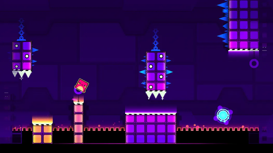 Взломанная Geometry Dash SubZero [MOD: безлимитные попытки и открыты уровни] на Андроид — скриншот 3