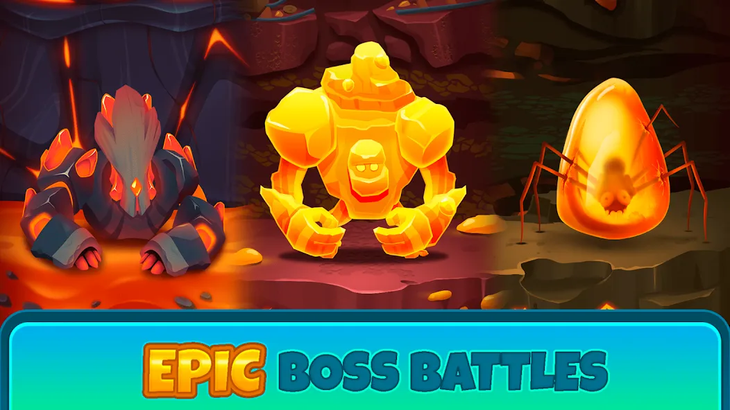 Deep Town: Idle Mining Tycoon [MOD: безлимитные ресурсы и ускоренная добыча] (Бесплатно / APK) — скриншот 2