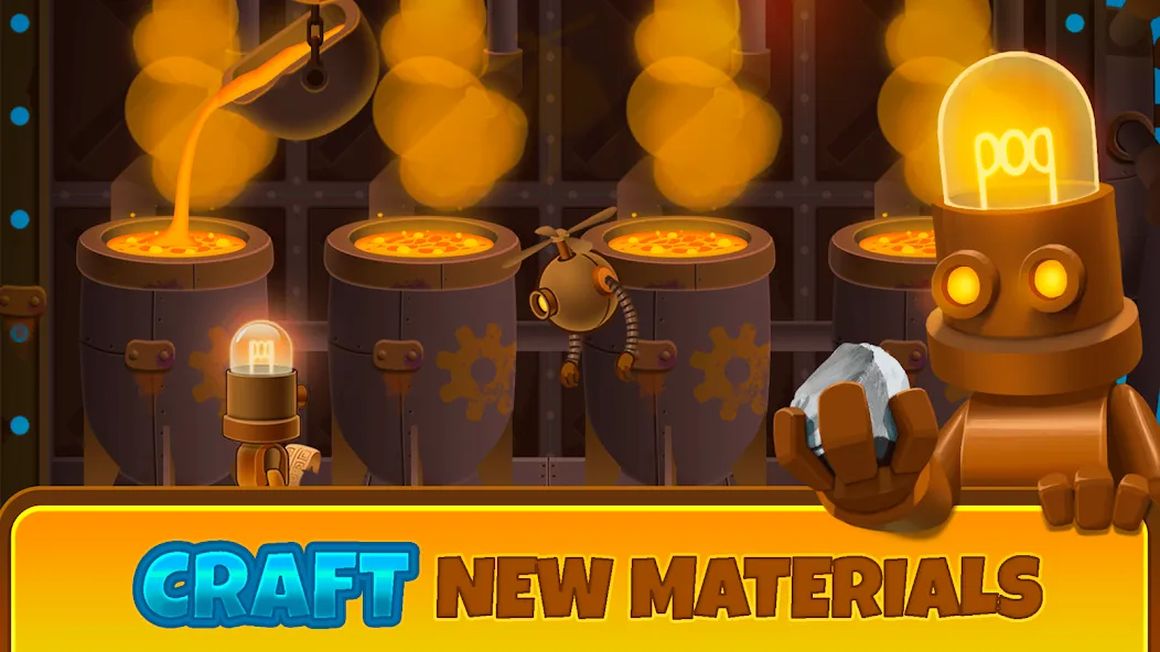 Deep Town: Idle Mining Tycoon [MOD: безлимитные ресурсы и ускоренная добыча] (Бесплатно / APK) — скриншот 3