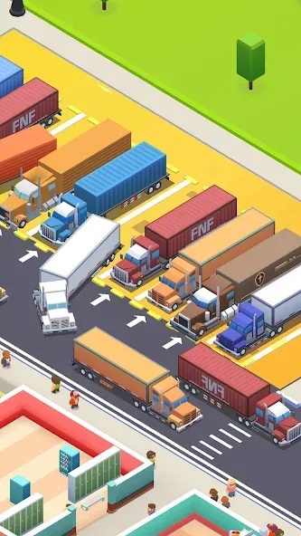 Travel Center Tycoon [MOD: безлимитные деньги и ускоренная прокачка] на Андроид — скриншот 3