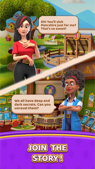 Mayor Match [MOD: безлимитные деньги и ресурсы] (Бесплатно / APK) — скриншот 2