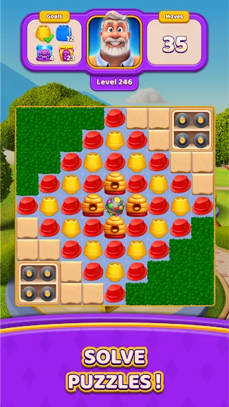 Mayor Match [MOD: безлимитные деньги и ресурсы] (Бесплатно / APK) — скриншот 3
