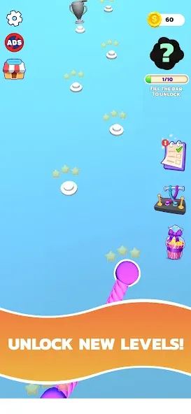 Скачать Tangle Master 3D [MOD: разблокированы все уровни и подсказки] — скриншот 3