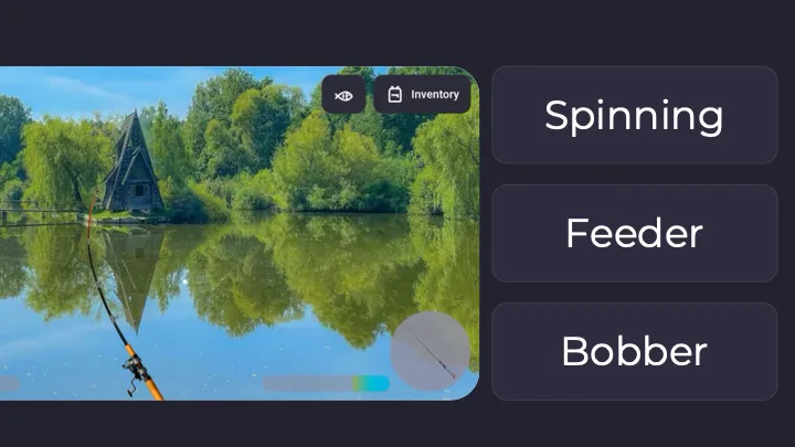 Скачать Fishing: The Game, Simulator [MOD: безлимитные деньги и снасти] на телефон — скриншот 2
