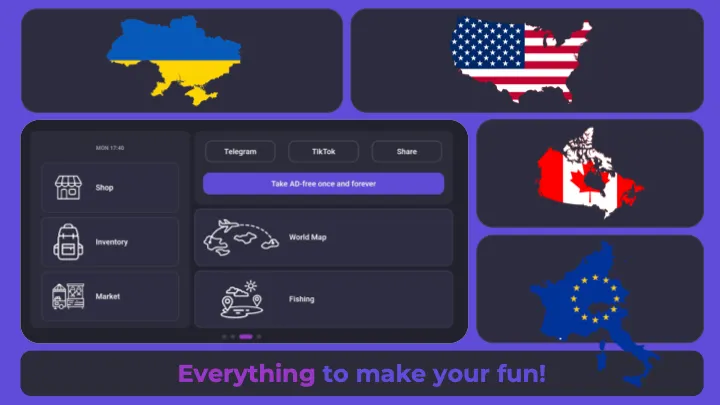 Скачать Fishing: The Game, Simulator [MOD: безлимитные деньги и снасти] на телефон — скриншот 4